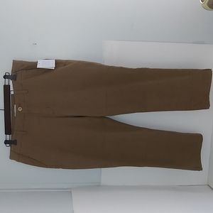 STS BLUE trousers.9in mid rise. Cropped. Camel Size 33 NWT